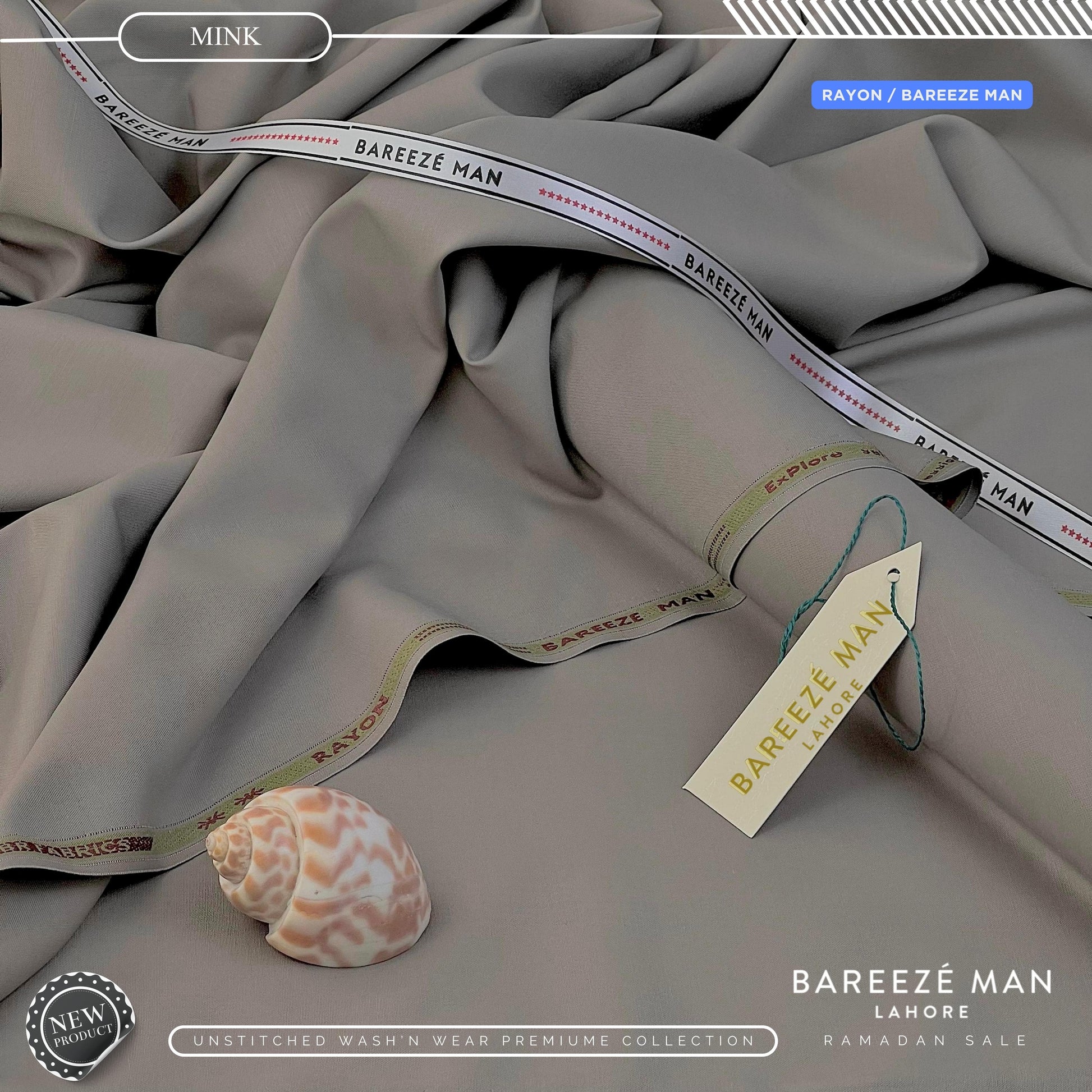 BAREEZE' MAN  RAYON ( Summer )