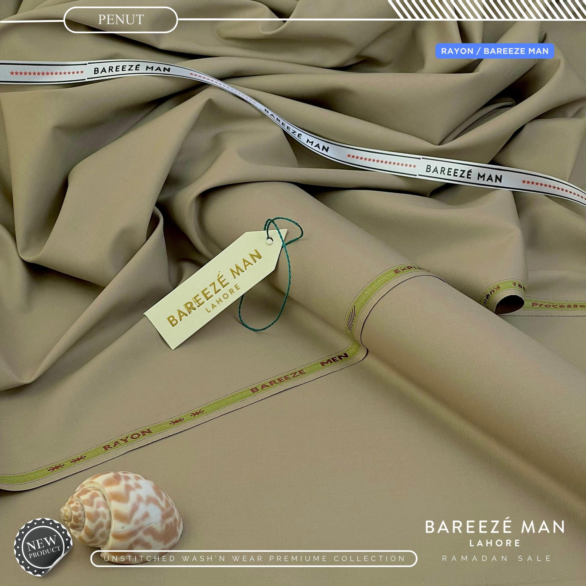 BAREEZE' MAN  RAYON ( Summer )