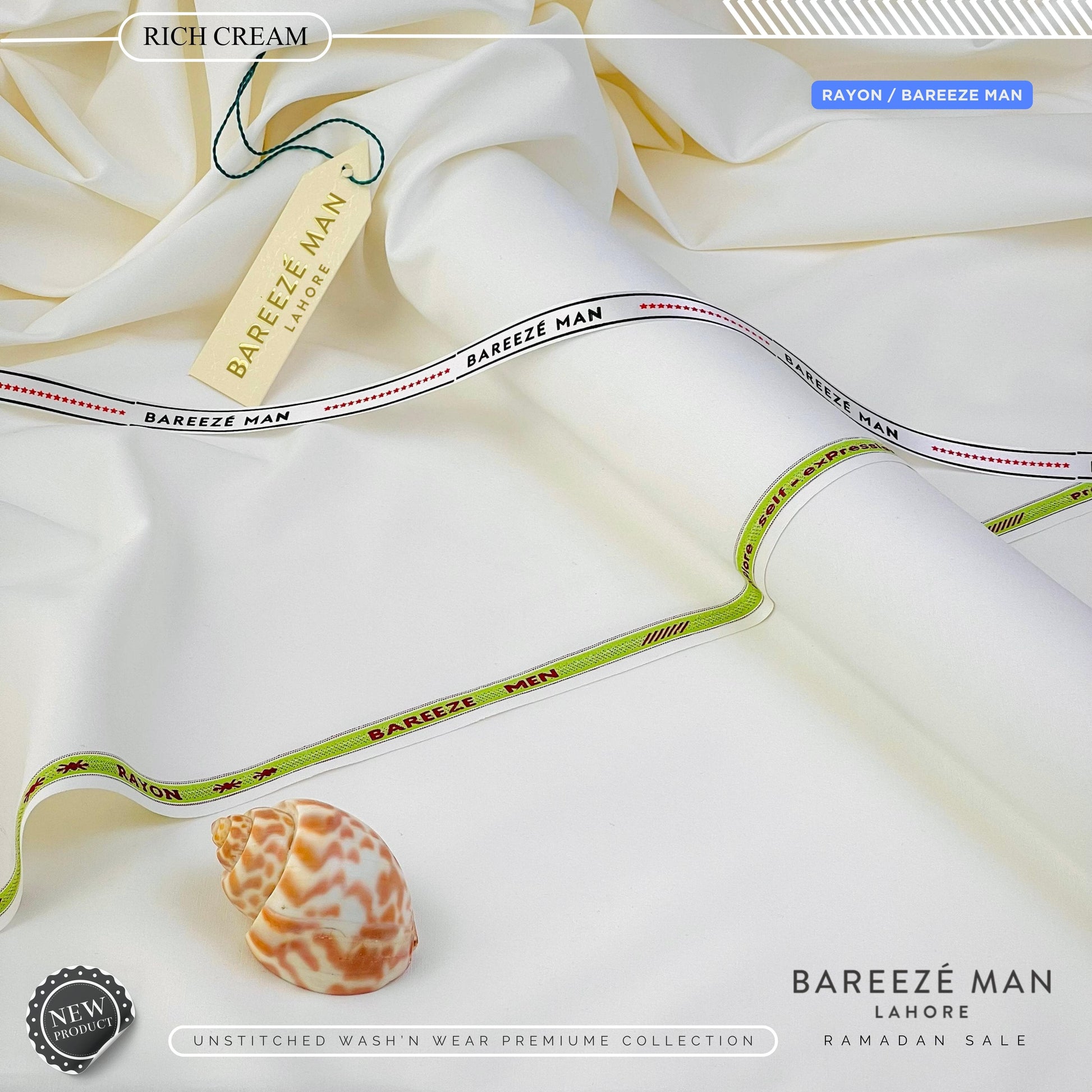 BAREEZE' MAN  RAYON ( Summer )