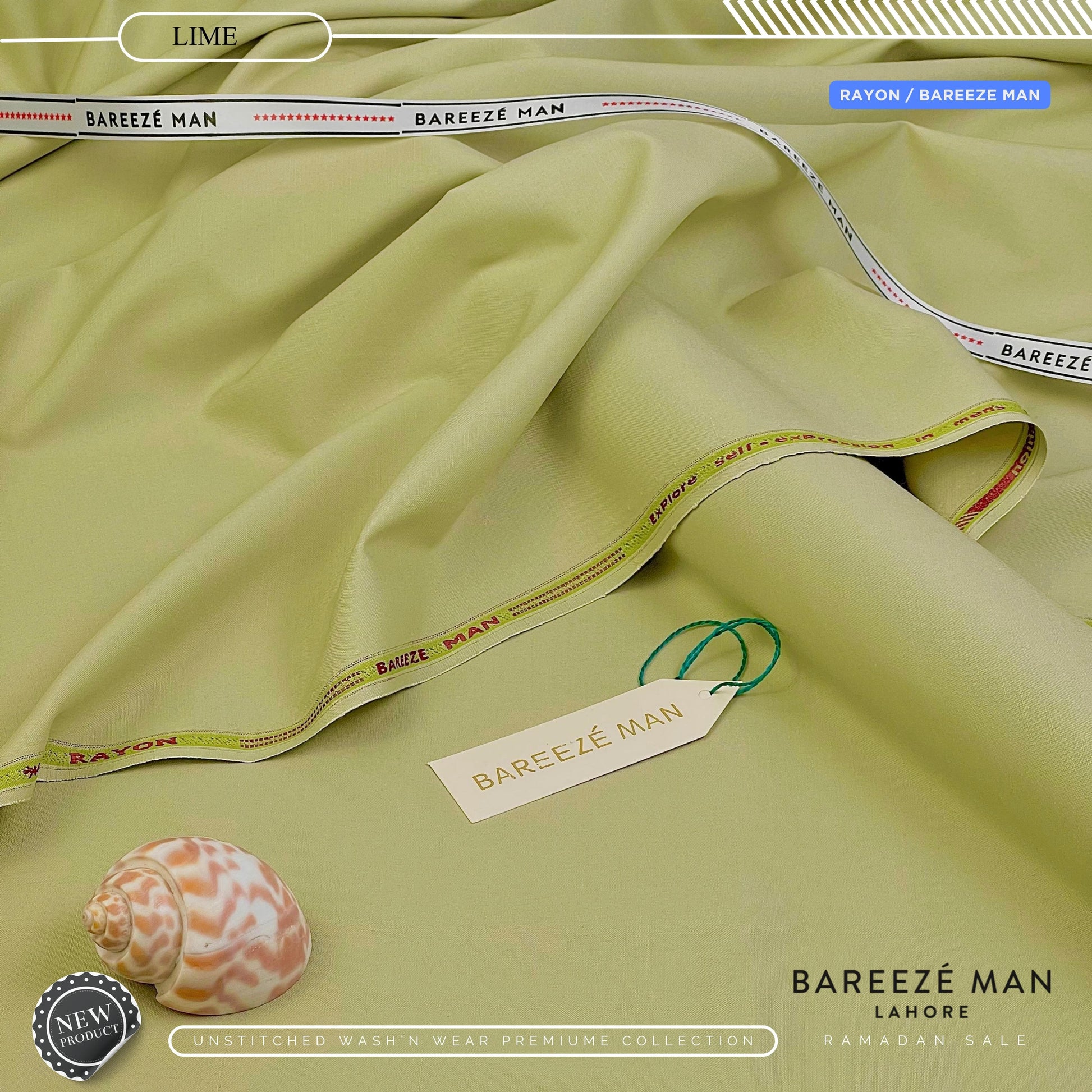 BAREEZE' MAN  RAYON ( Summer )