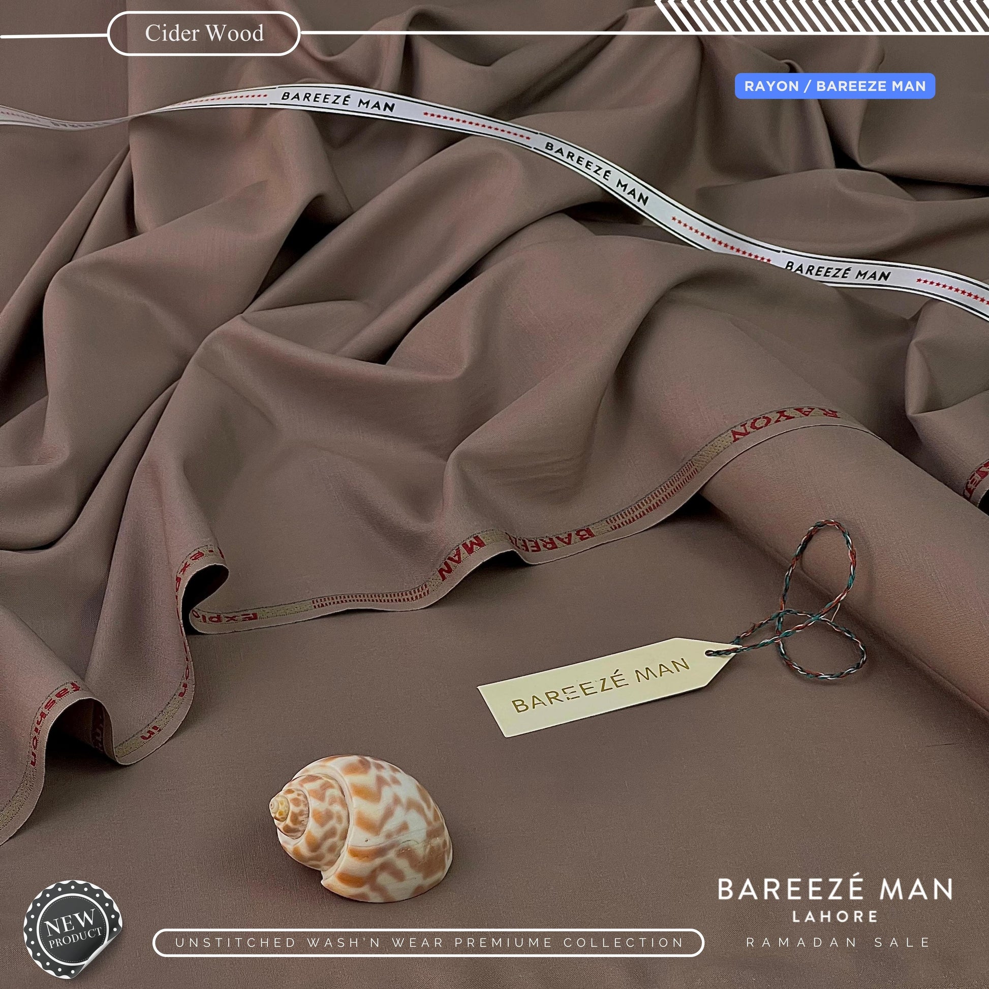 BAREEZE' MAN  RAYON ( Summer )
