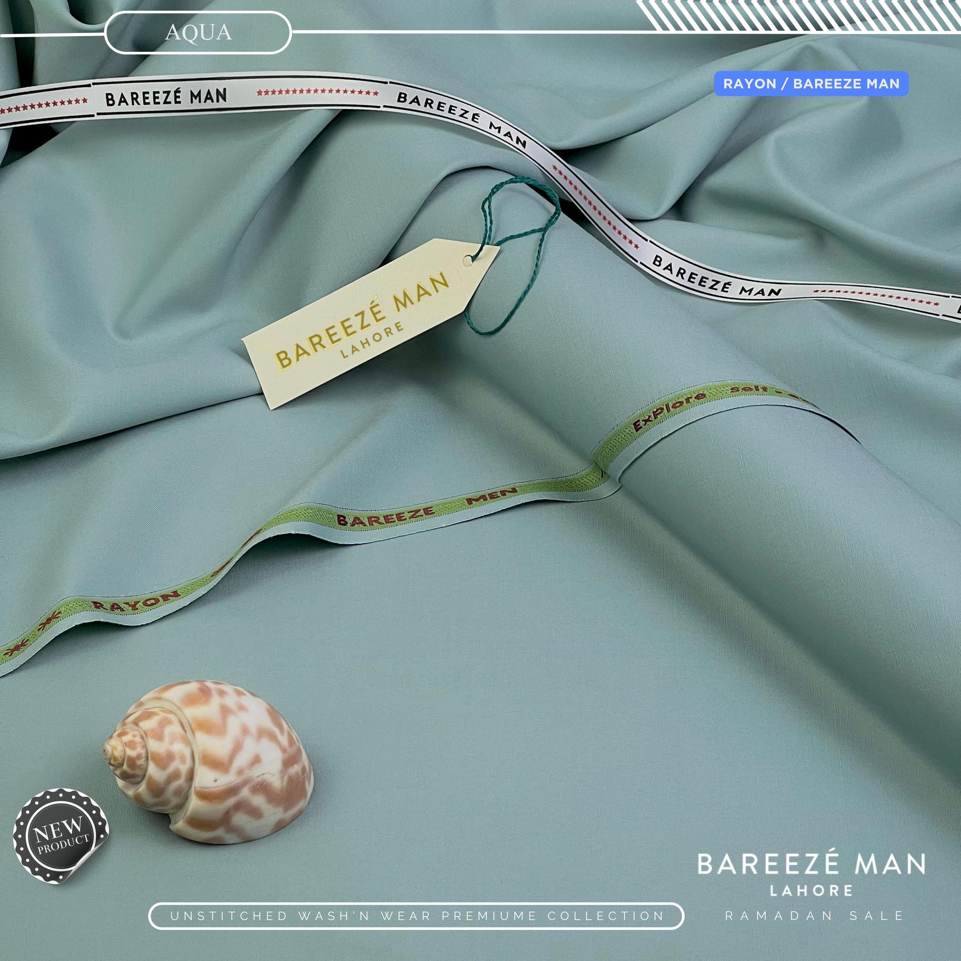 BAREEZE' MAN  RAYON ( Summer )