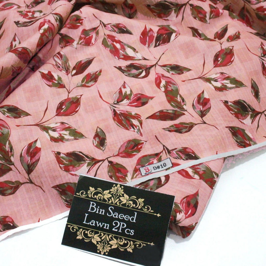 BAREEZE  BIN SAEED 2PC DORIA PRINTED LAWN