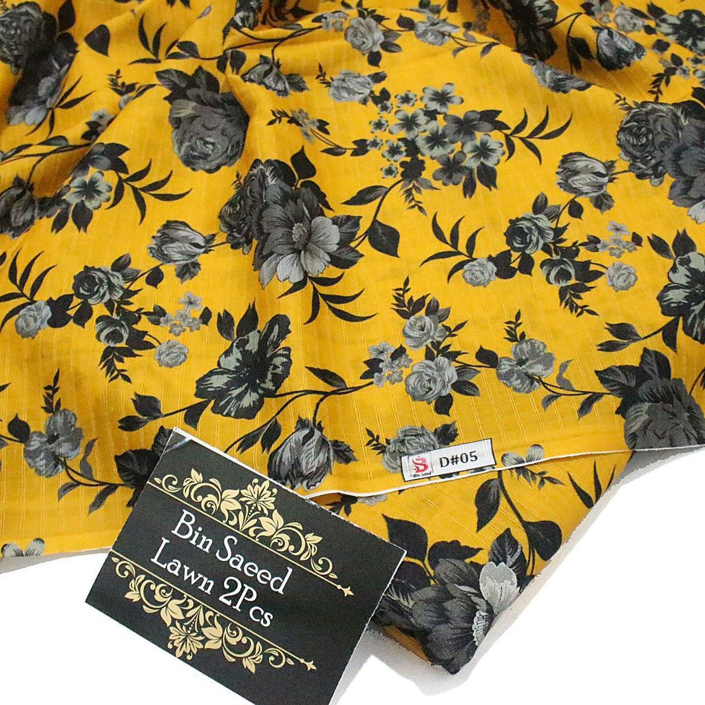 BAREEZE  BIN SAEED 2PC DORIA PRINTED LAWN