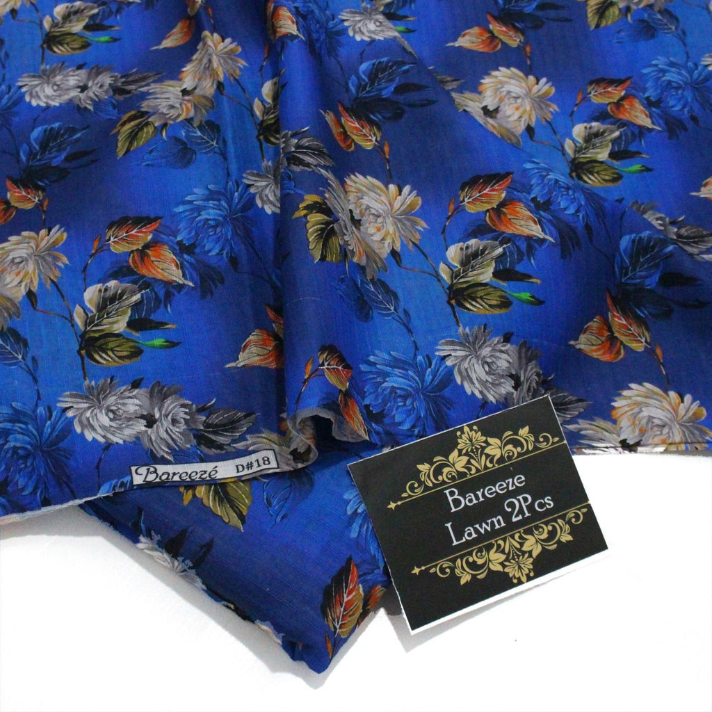 BAREEZE  BIN SAEED 2PC DORIA PRINTED LAWN