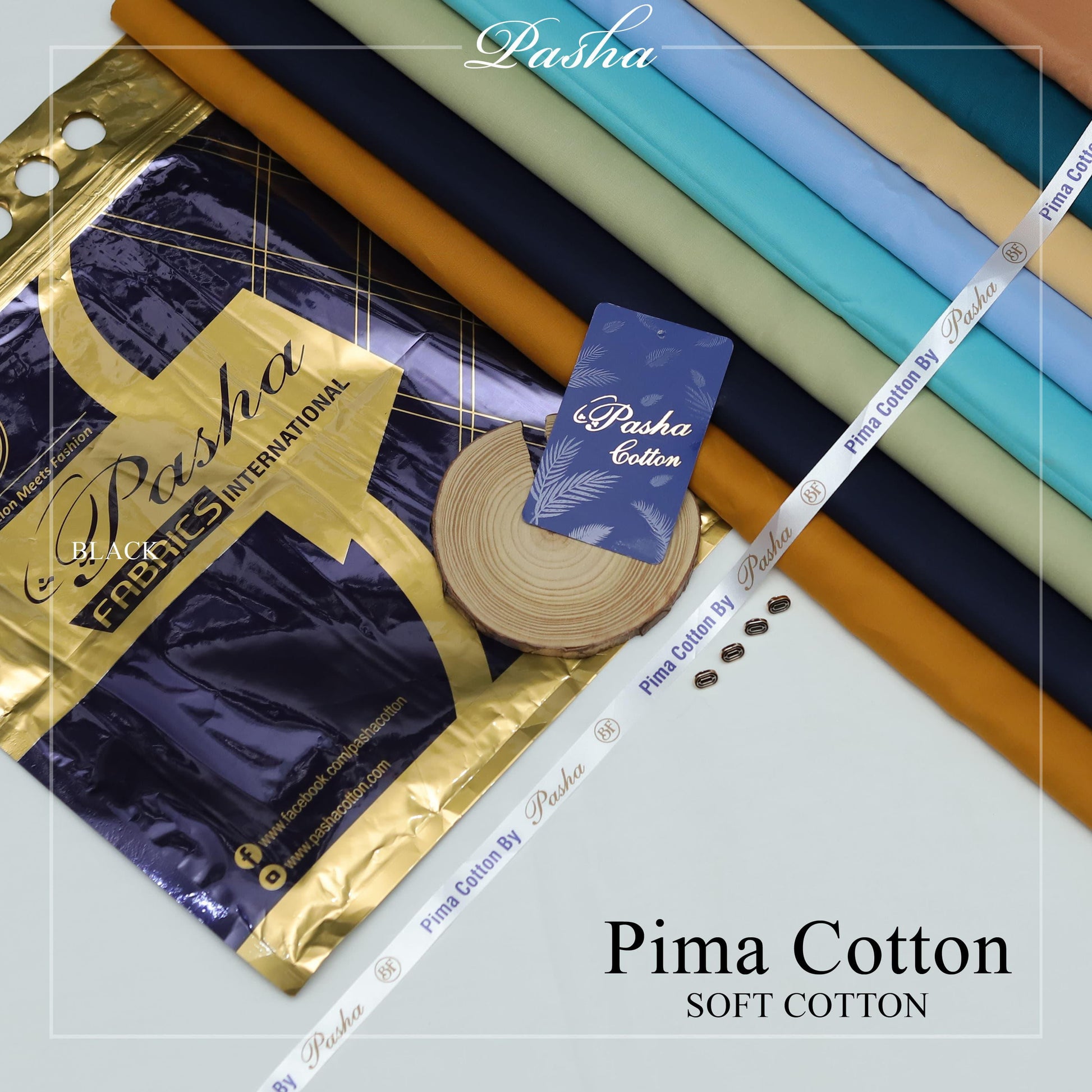 PASHA PIMA COTTON LUXURY SUMMER COLLECTION 2025