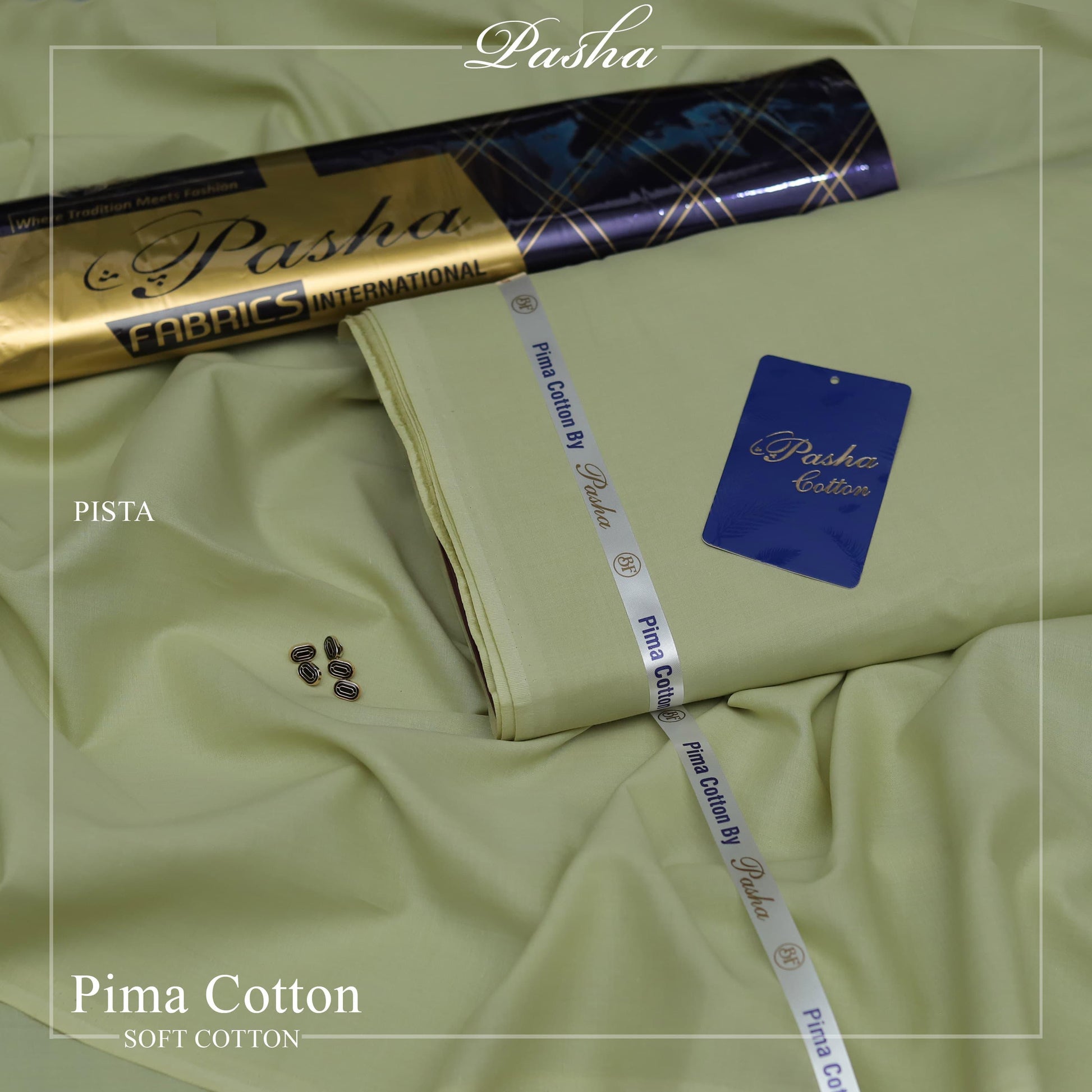 PASHA PIMA COTTON LUXURY SUMMER COLLECTION 2025