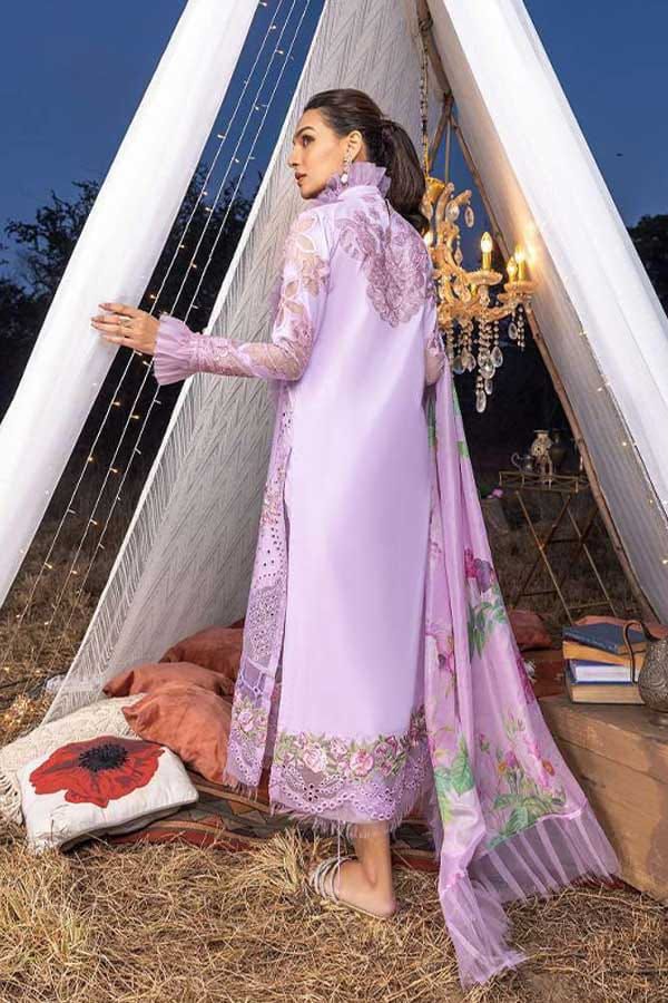 ASIFA NABEEL COTTON SCHIFLIE EMBROIDERED LUXURY EID JORA UNSTITCED 3PC✓