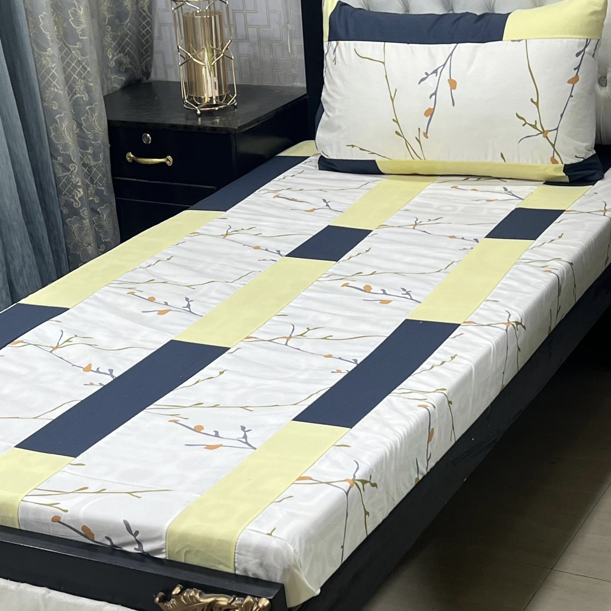 2PC PATCH WORK BEDSHEET