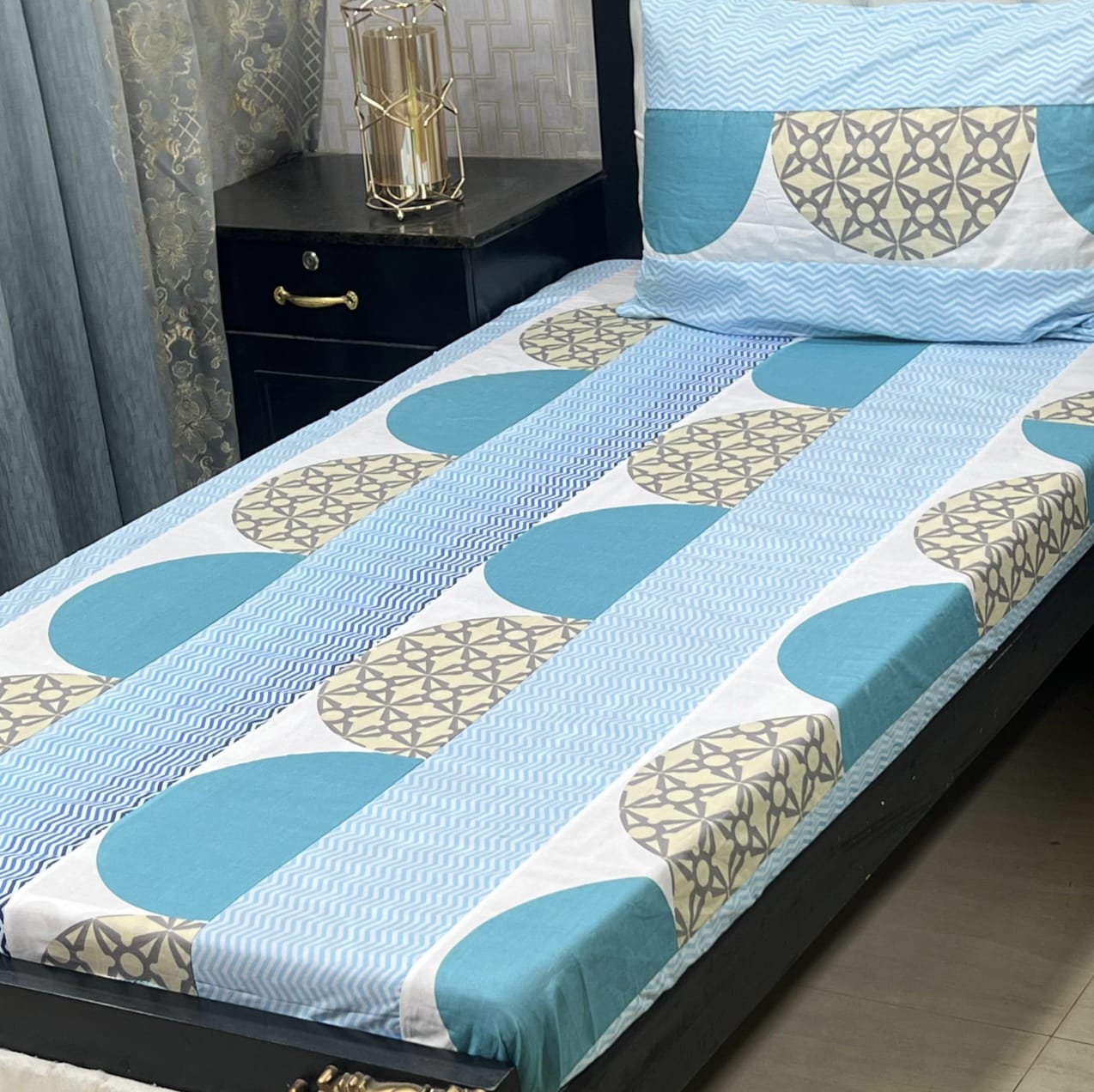 2PC PATCH WORK BEDSHEET