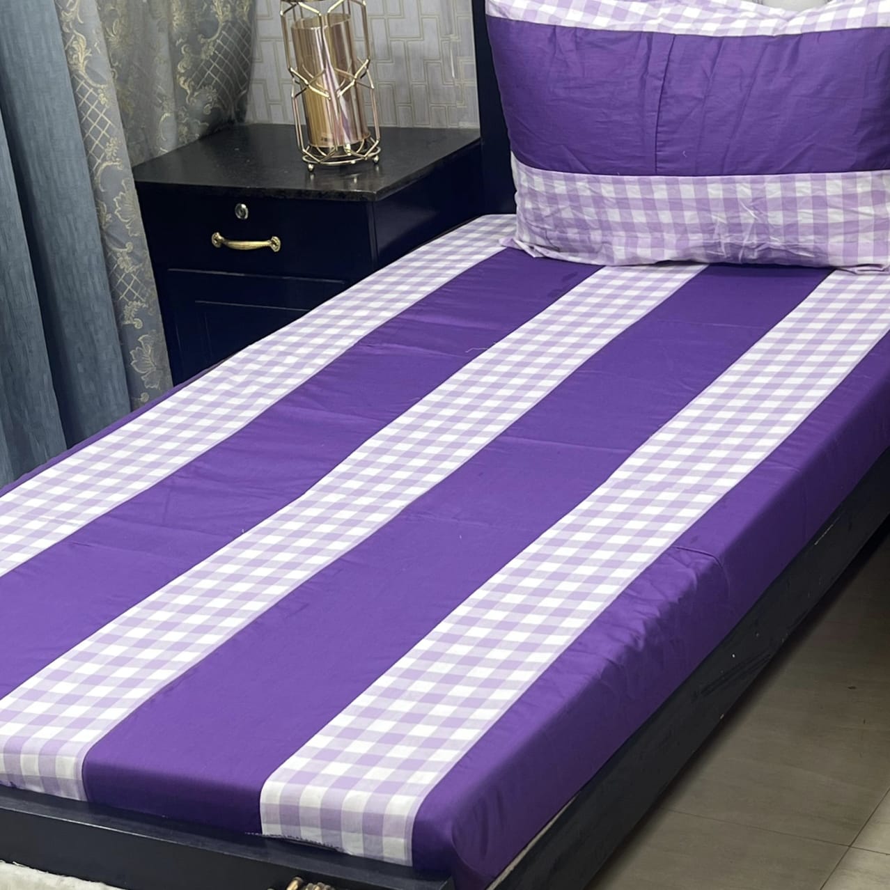 2PC PATCH WORK BEDSHEET