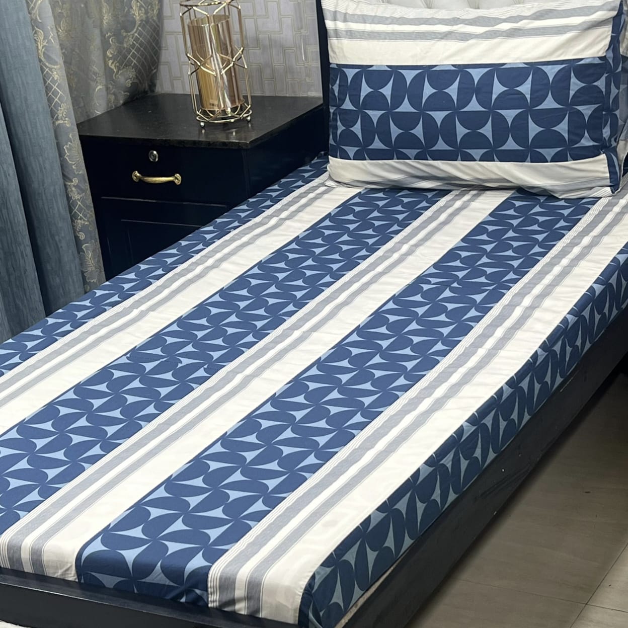 2PC PATCH WORK BEDSHEET