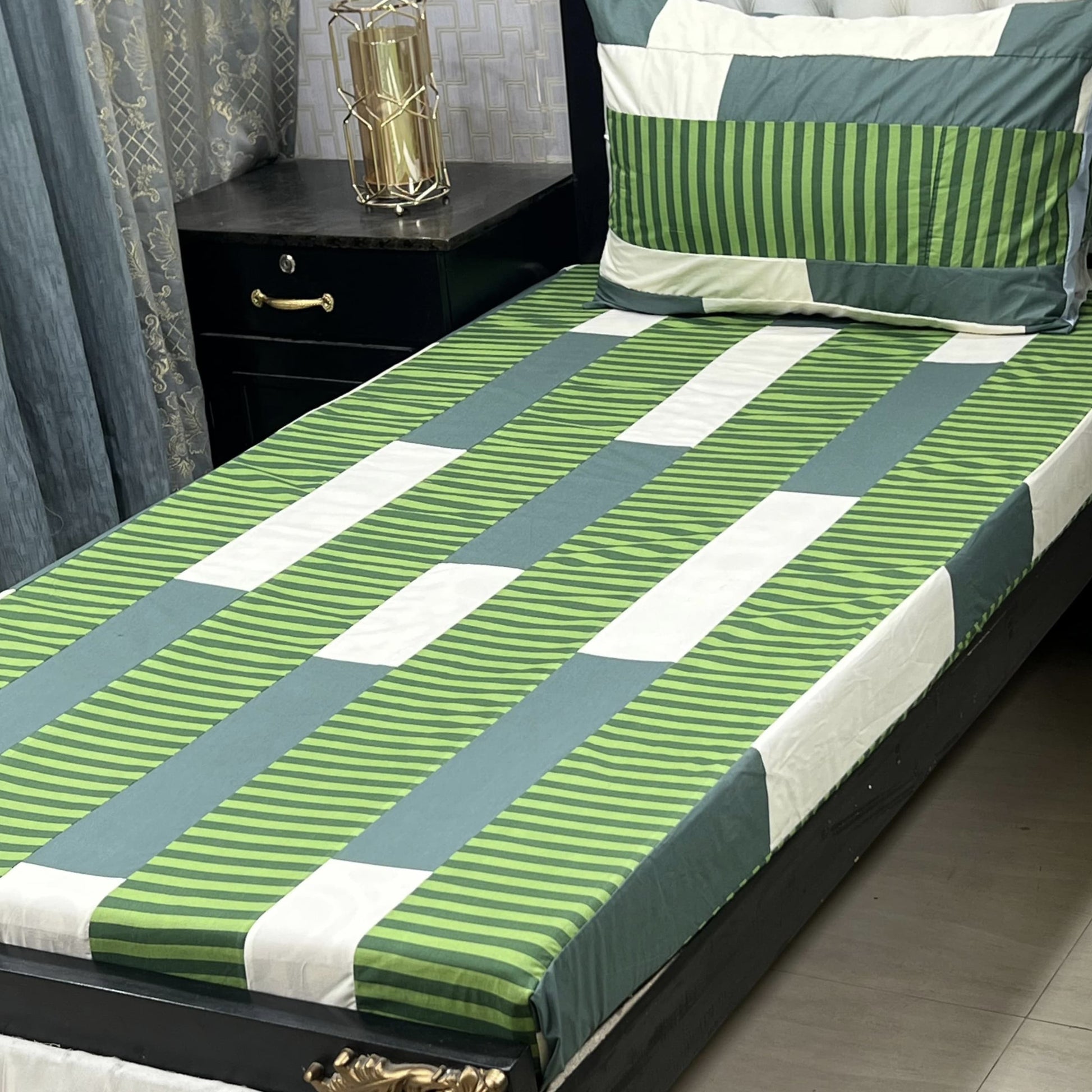2PC PATCH WORK BEDSHEET