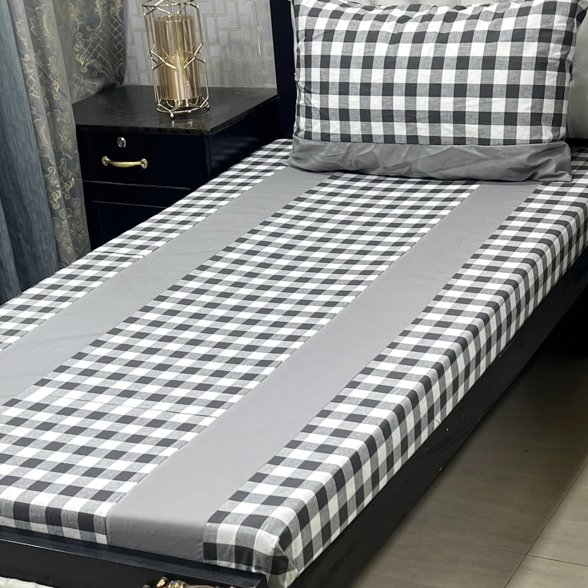 2PC PATCH WORK BEDSHEET