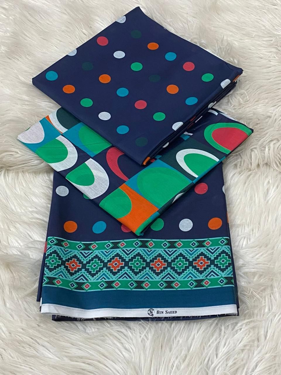 BIN SAEED LAWN PRINTED UNSTITCED 3PC