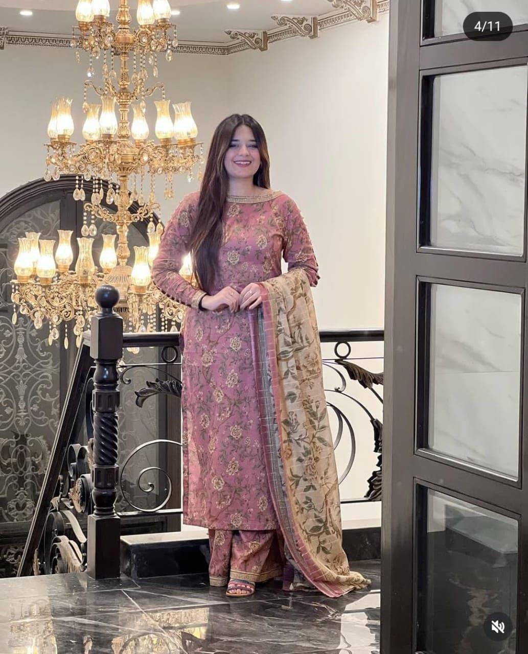 BIN SAEED LAWN PRINTED UNSTITCED 3PC