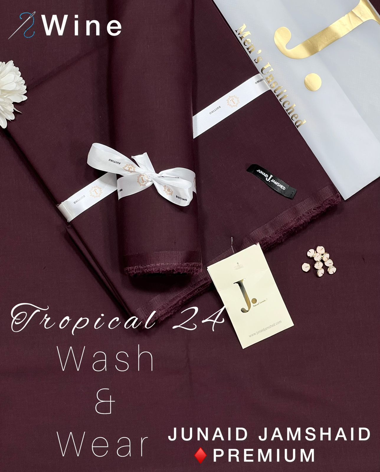 JUNAID JAMSHID MEN'S LUXURY WASH WEAR