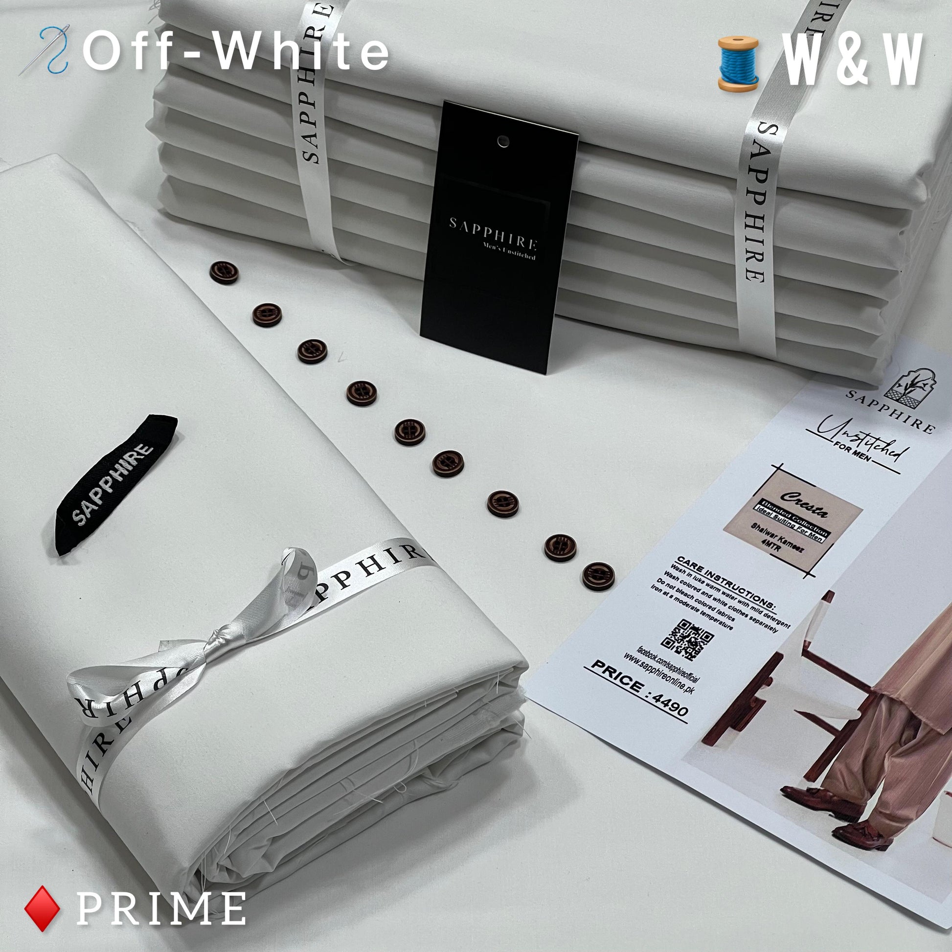 SAPPHIRE MENS' LUXURY WASH & WEAR