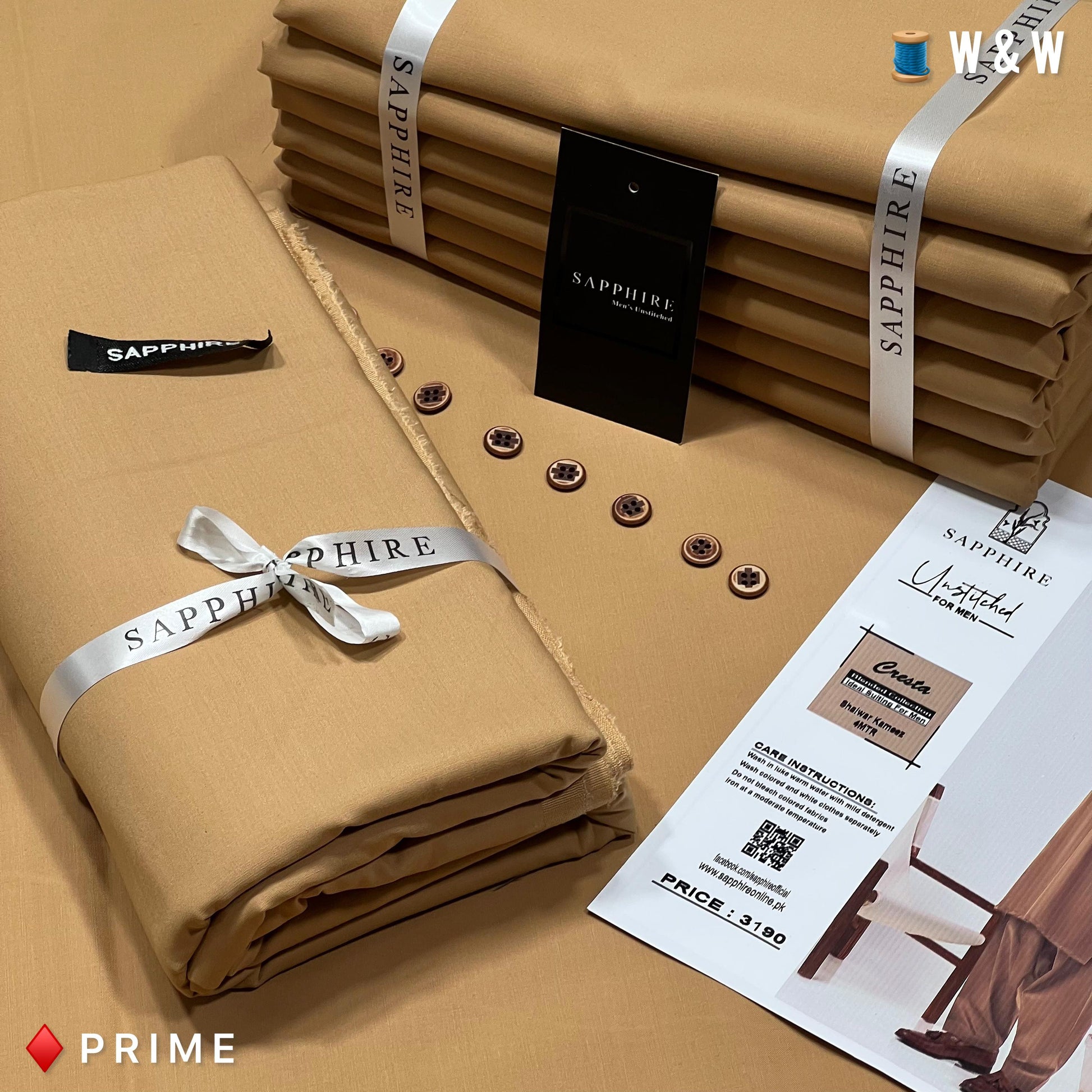 SAPPHIRE MENS' LUXURY WASH & WEAR