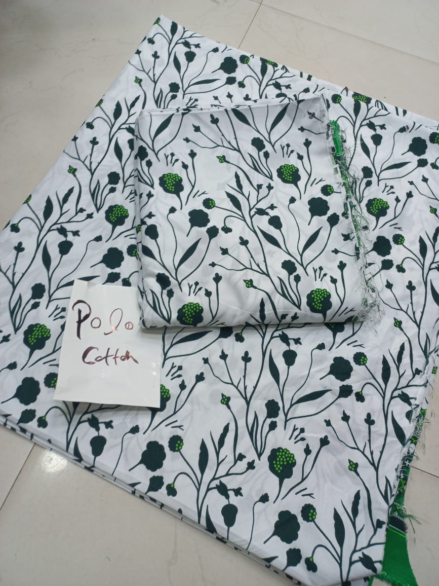 AZAADI COLLECTION 🇵🇰  MICRO POLO COTTON ALL OVER 2 PIECE 💚