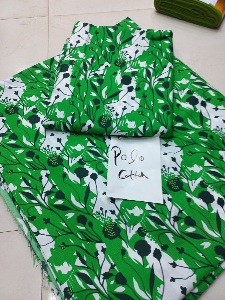 AZAADI COLLECTION 🇵🇰  MICRO POLO COTTON ALL OVER 2 PIECE 💚