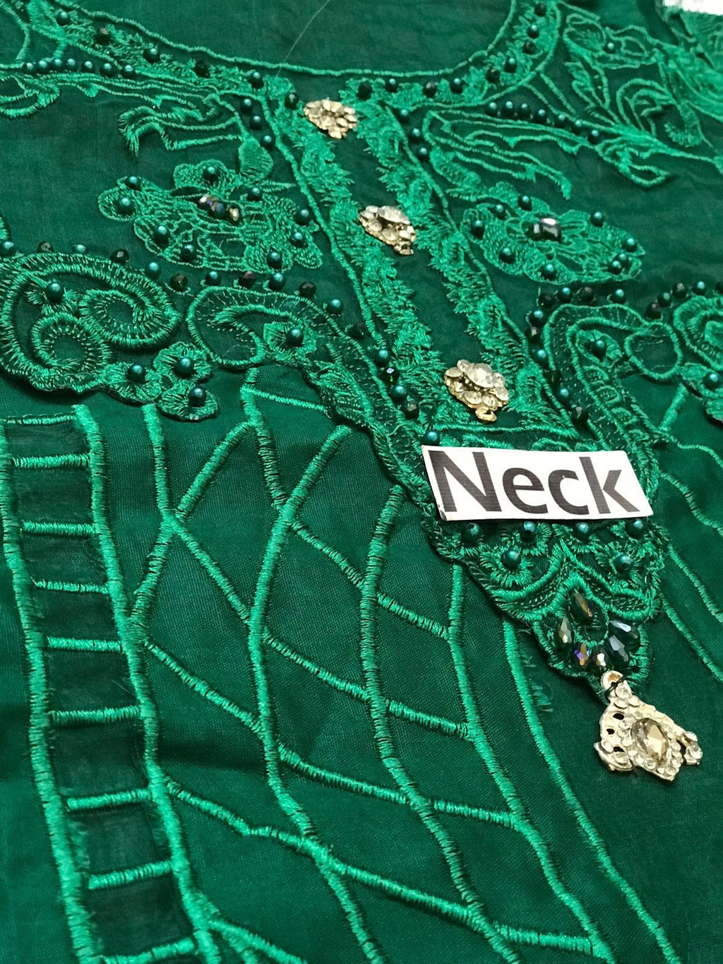 BIN ILYAS COTTON CHIKANKARI EMBROIDERED SUMMER UNSTITCED 3PC ✓