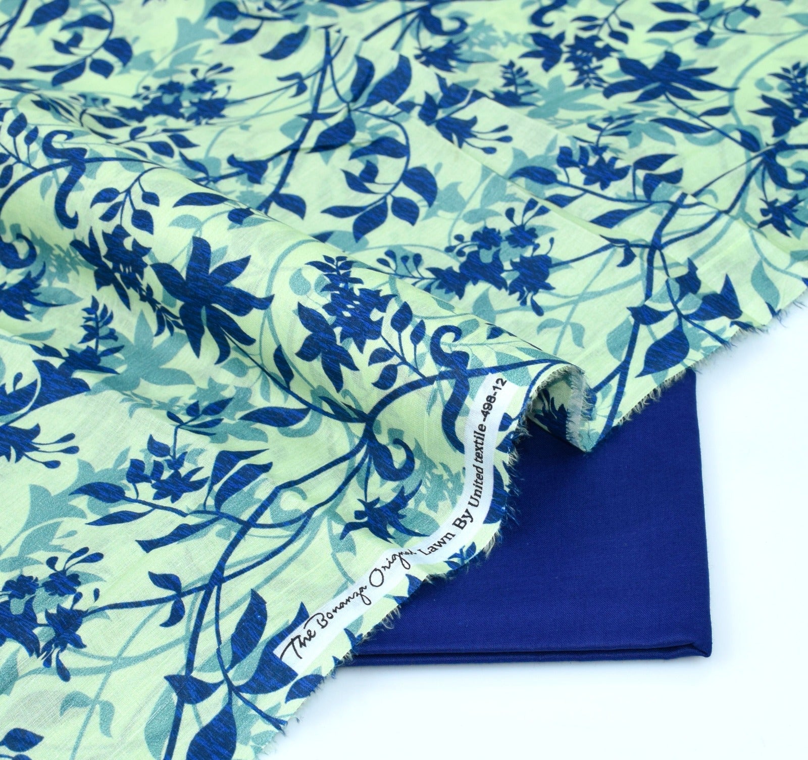 BONANZA LAWN PRINTED UNSTITCHED 2PC✓