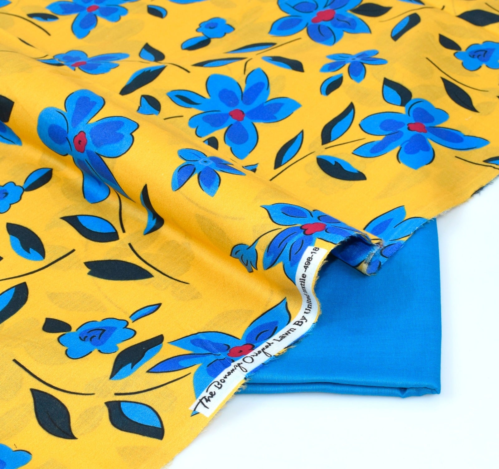 BONANZA LAWN PRINTED UNSTITCHED 2PC✓