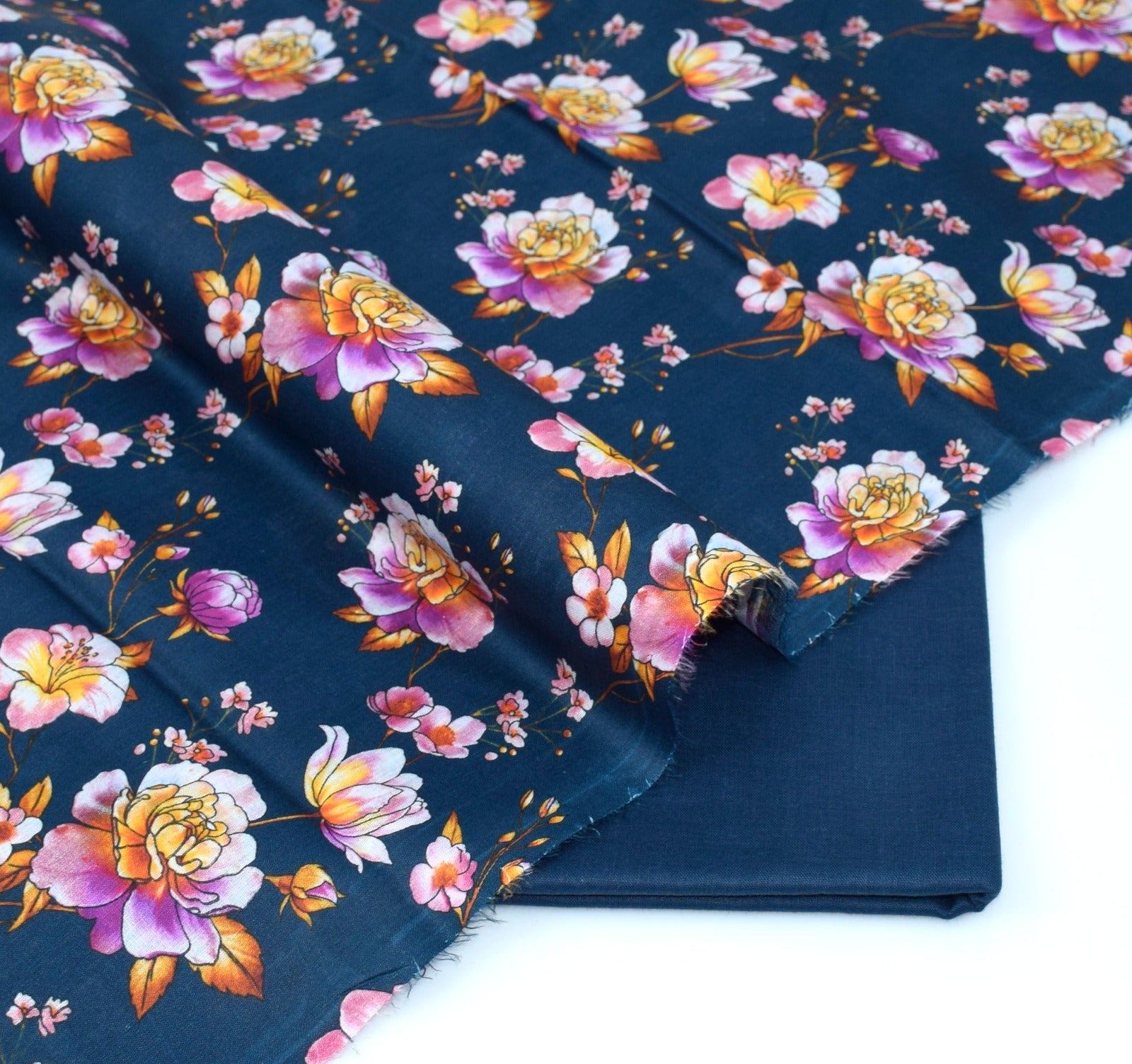 BONANZA LAWN PRINTED UNSTITCHED 2PC✓