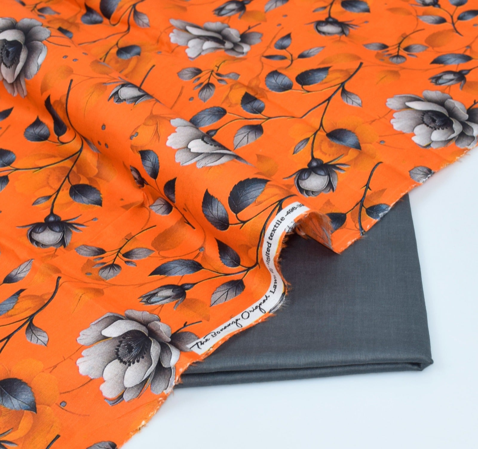 BONANZA LAWN PRINTED UNSTITCHED 2PC✓