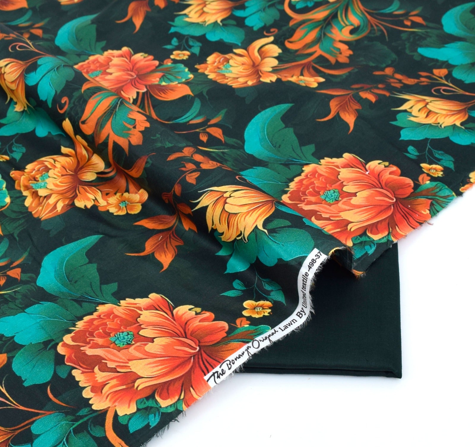 BONANZA LAWN PRINTED UNSTITCHED 2PC✓