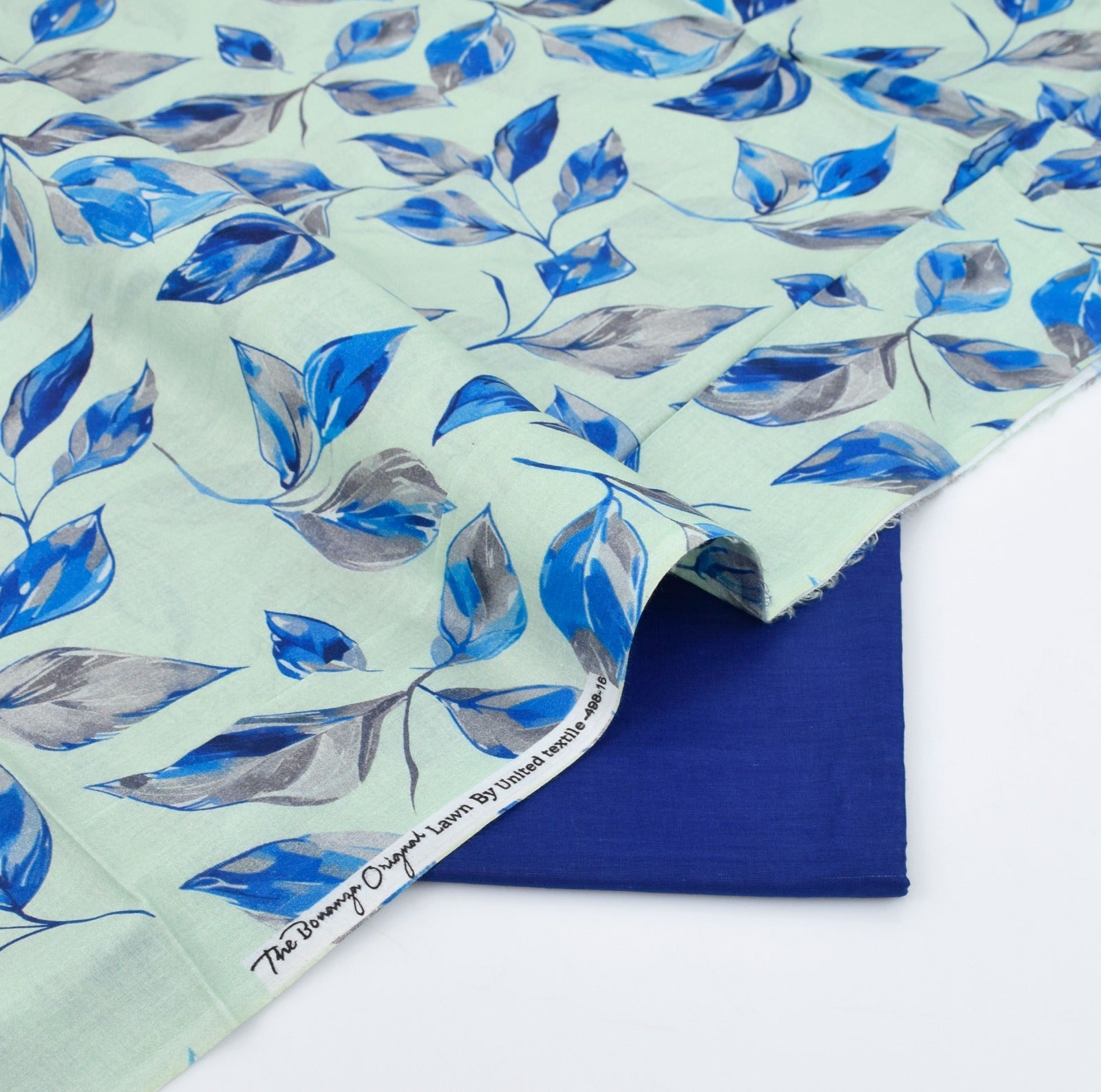 BONANZA LAWN PRINTED UNSTITCHED 2PC✓