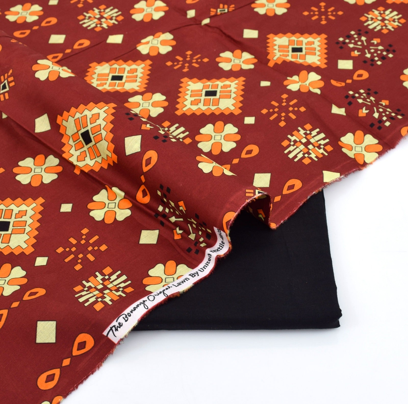 BONANZA LAWN PRINTED UNSTITCHED 2PC✓