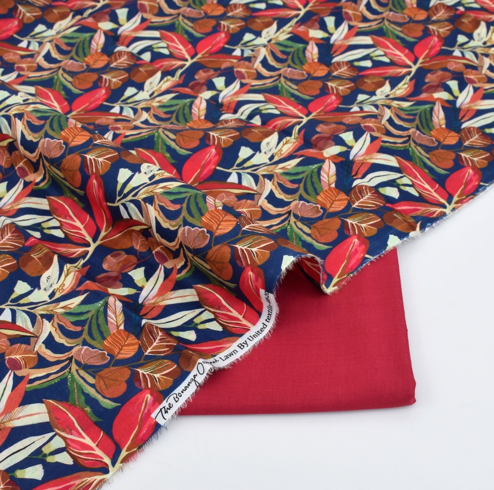 BONANZA LAWN PRINTED UNSTITCHED 2PC✓