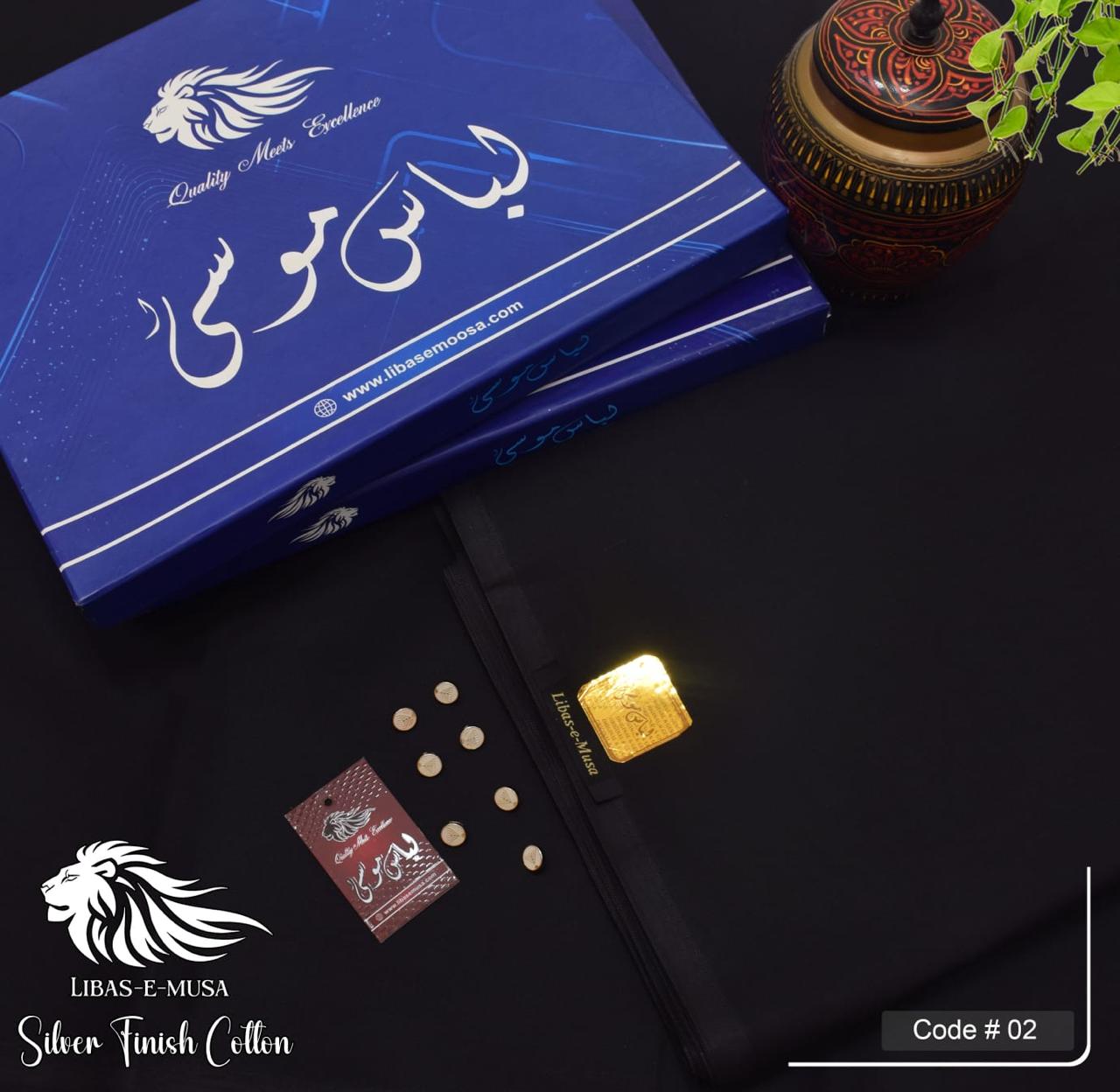 LIBAS’E’MOOSA VOL 2 (2025) (SILVER FINISHED PAPER COTTON )