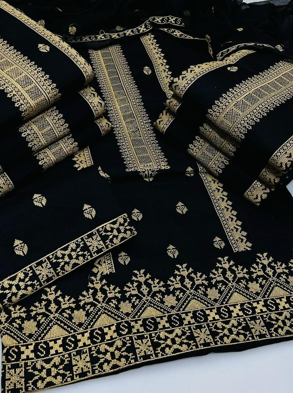 3PC SUMMER COTTON HIT CROSS STITCH EMBROIDERY COLLECTION