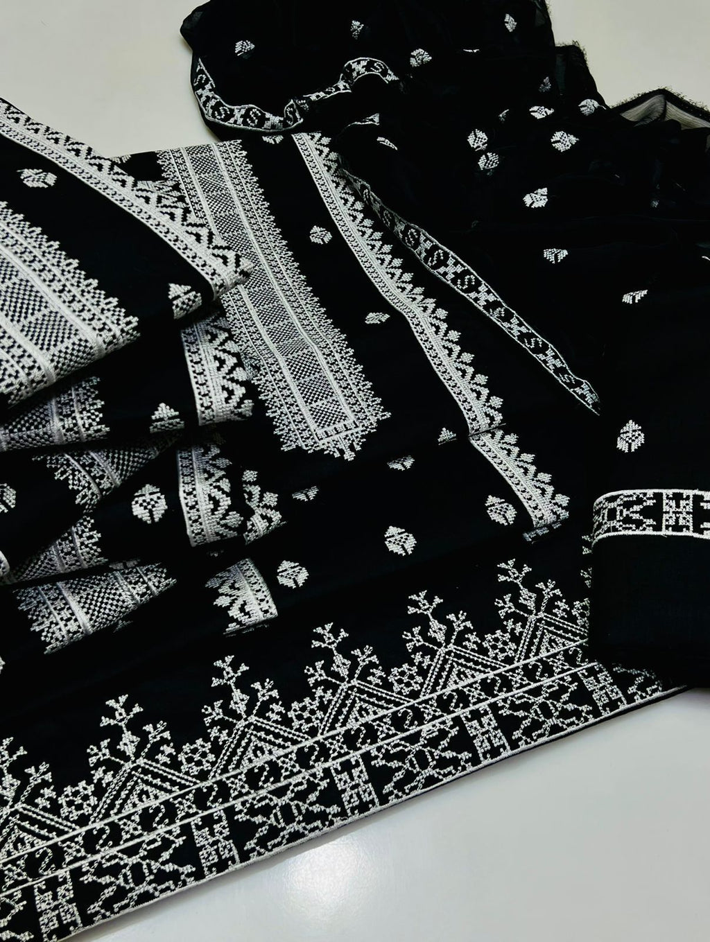 3PC SUMMER COTTON HIT CROSS STITCH EMBROIDERY COLLECTION