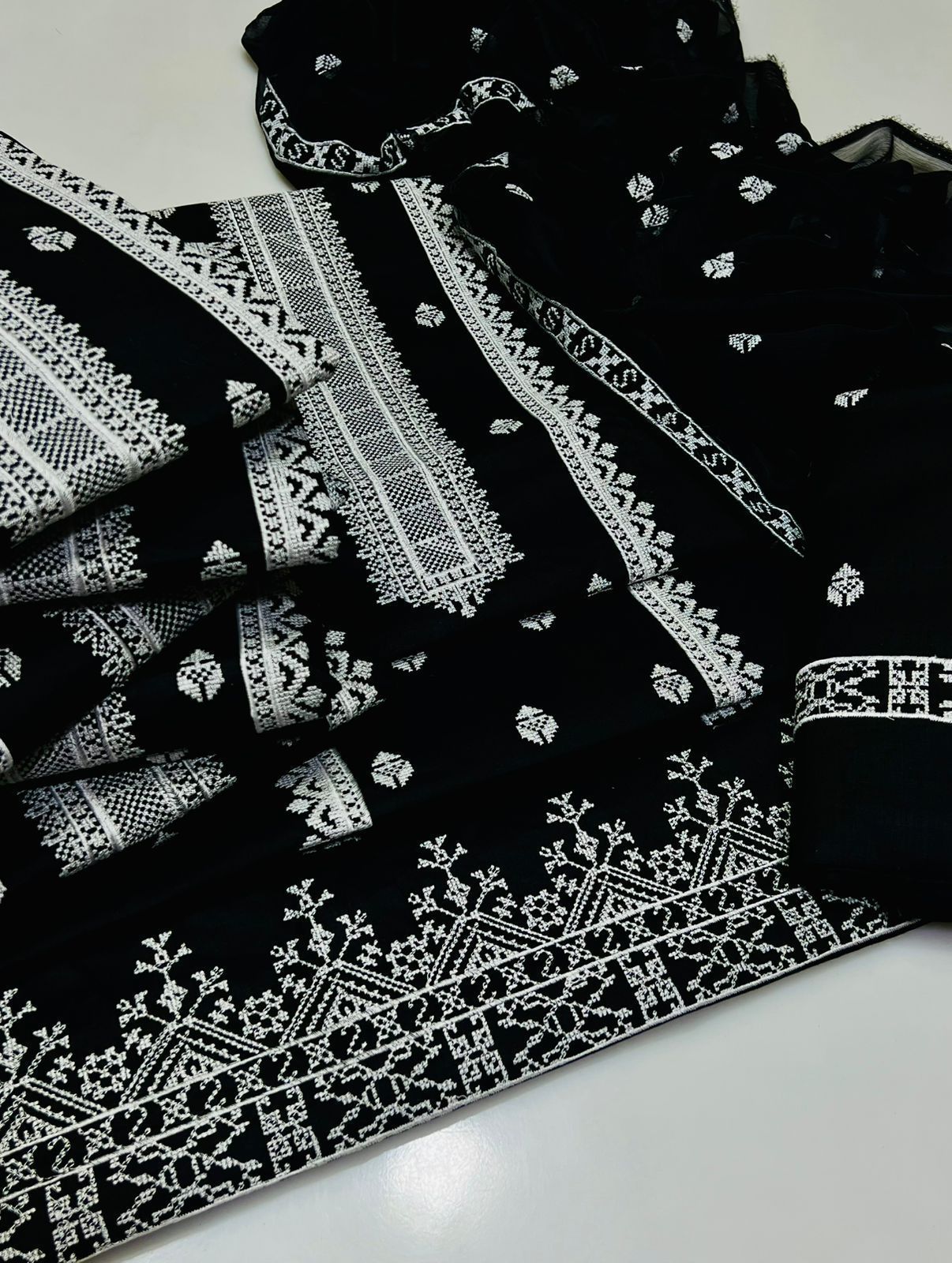 3PC SUMMER COTTON HIT CROSS STITCH EMBROIDERY COLLECTION