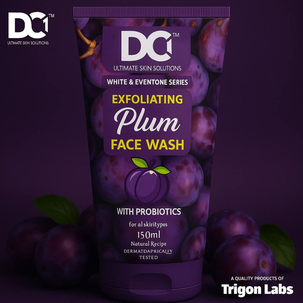 WHITE EVENTONE SERIES EXFOLIATING PLUM FACE WASH