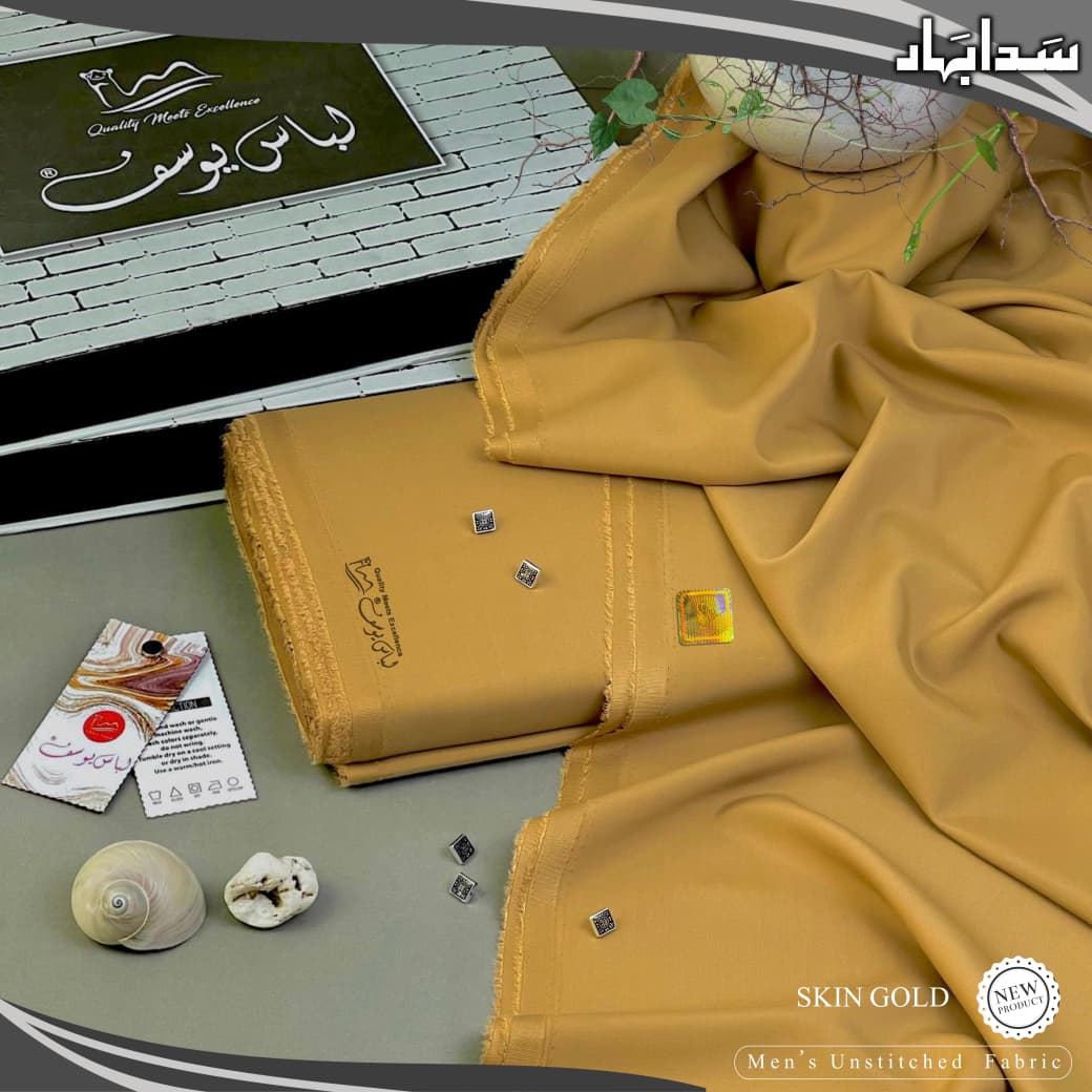 SADA BAHAR BY LIBAS-E-YOUSAF ( VOL # 4 ) PREMIUM UNSTITCHED FOUR SEASONS FABRIC