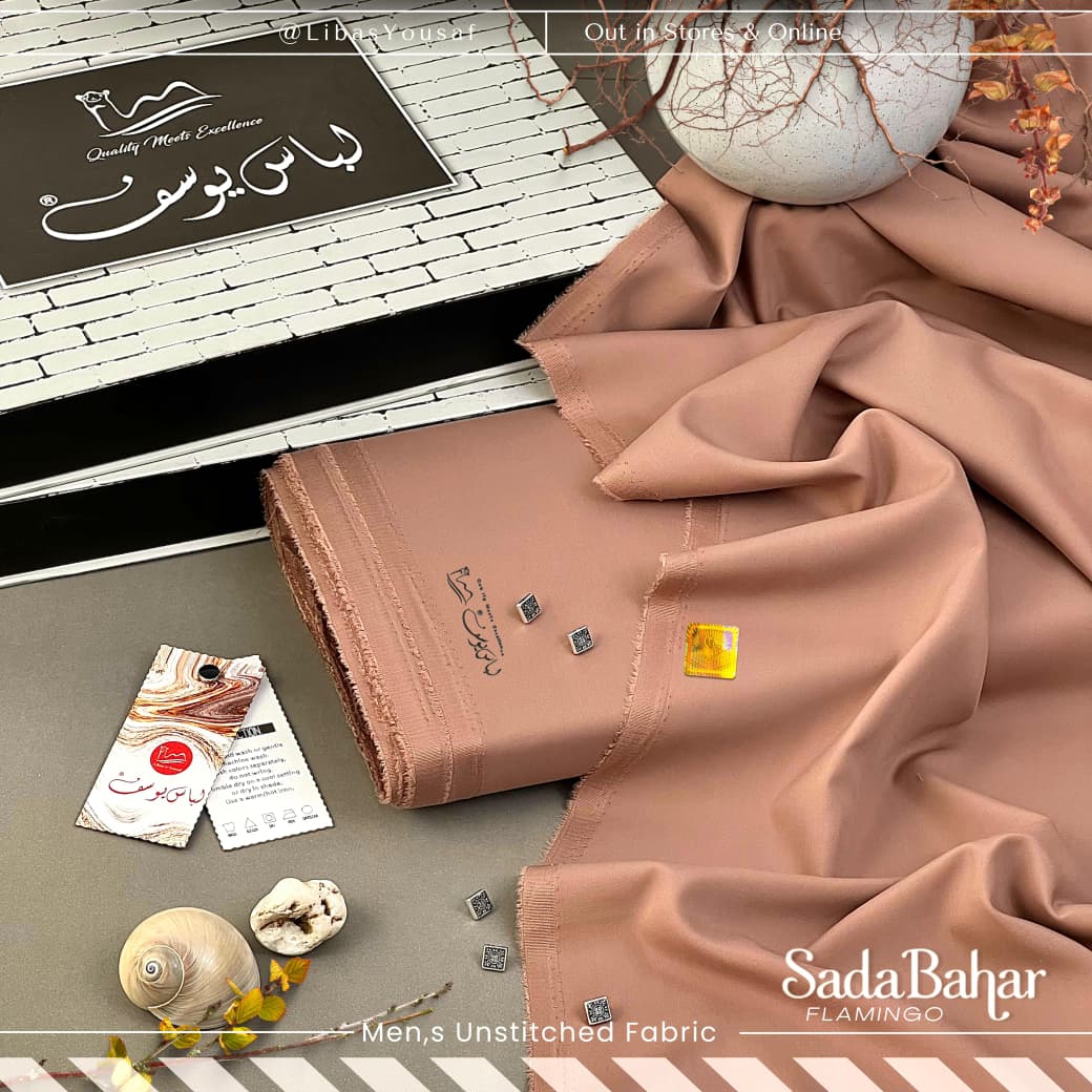 SADA BAHAR BY LIBAS-E-YOUSAF ( VOL # 4 ) PREMIUM UNSTITCHED FOUR SEASONS FABRIC
