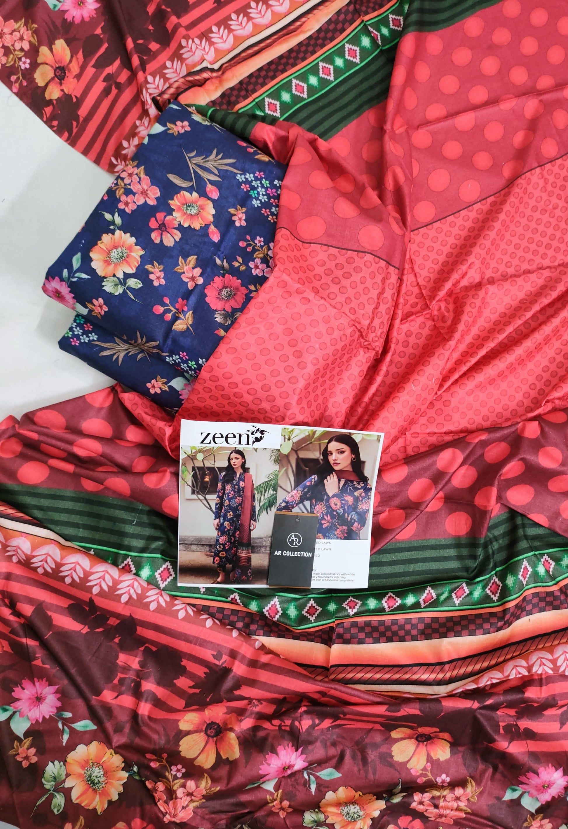 DIGITAL PRINTED PREMIUM 3PC LAWN COLLECTION 2K25