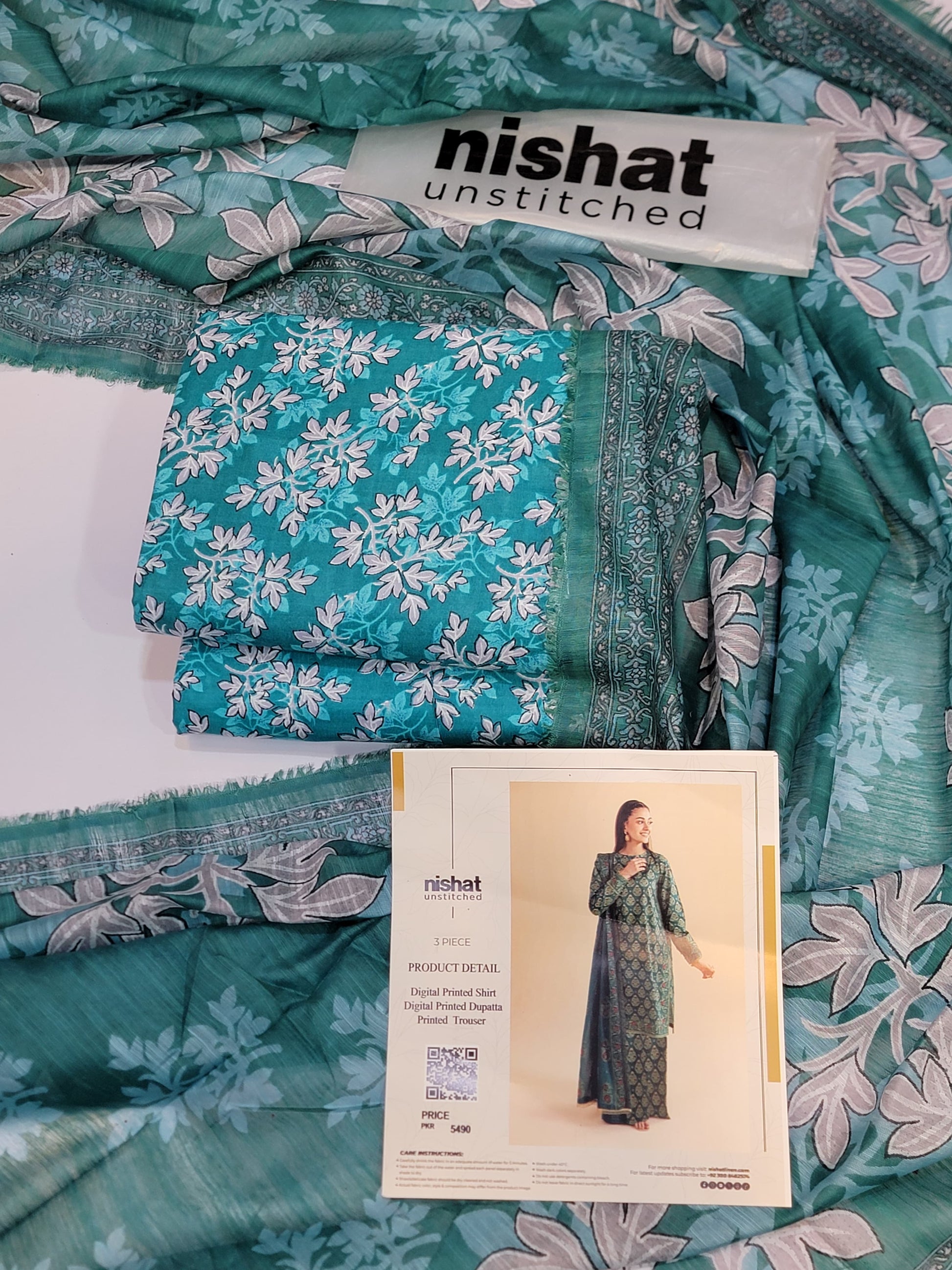 DIGITAL PRINTED PREMIUM 3PC LAWN COLLECTION 2K25