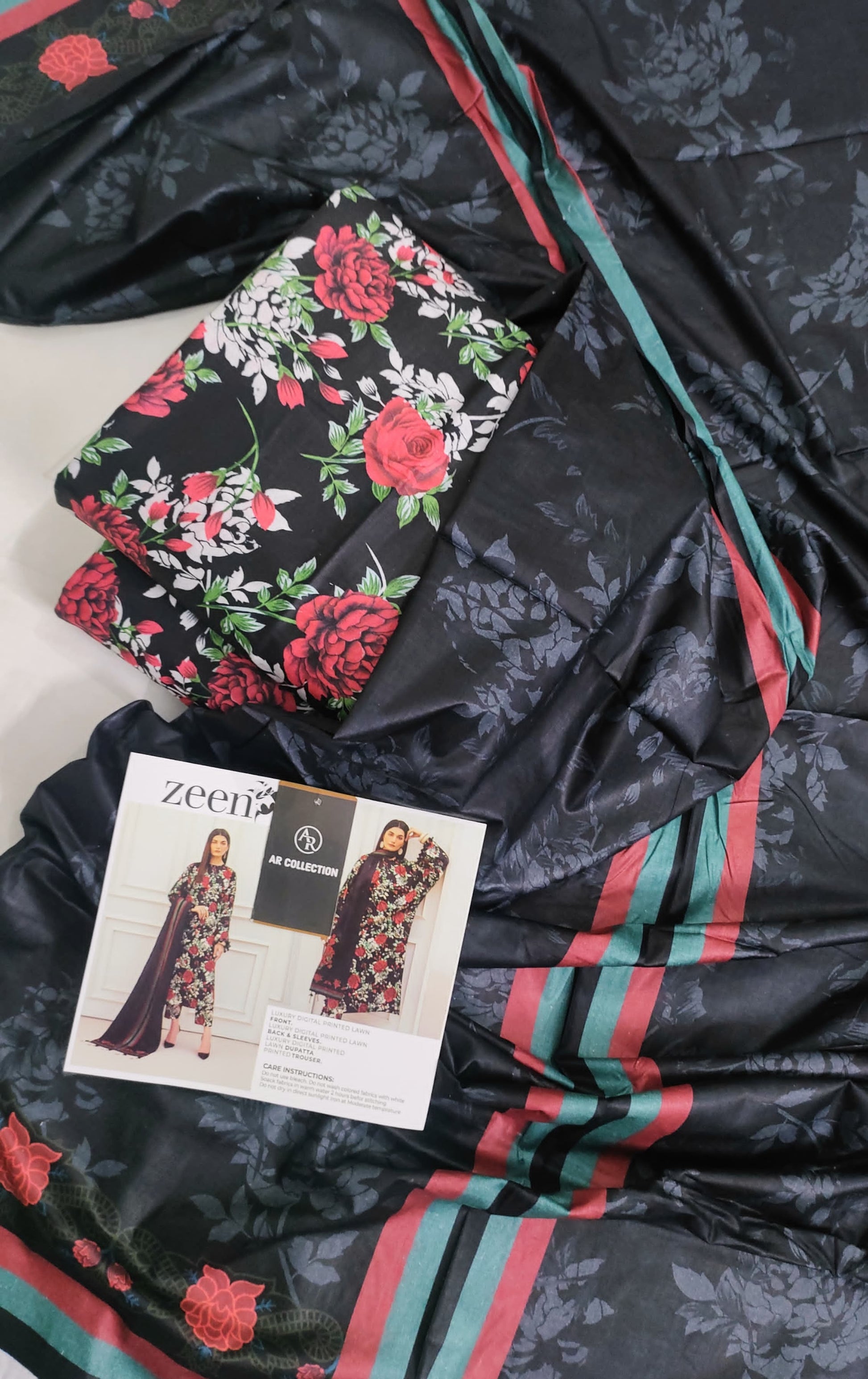 DIGITAL PRINTED PREMIUM 3PC LAWN COLLECTION 2K25