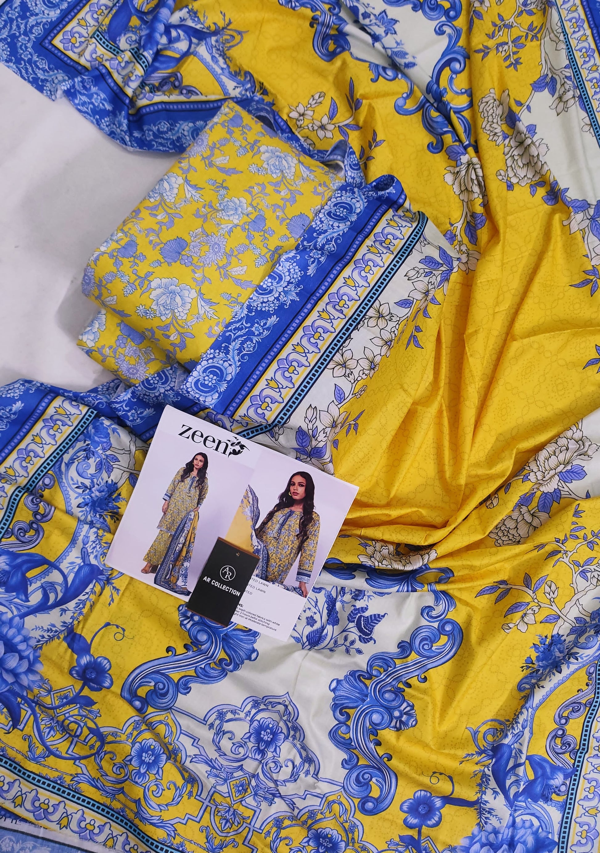 DIGITAL PRINTED PREMIUM 3PC LAWN COLLECTION 2K25