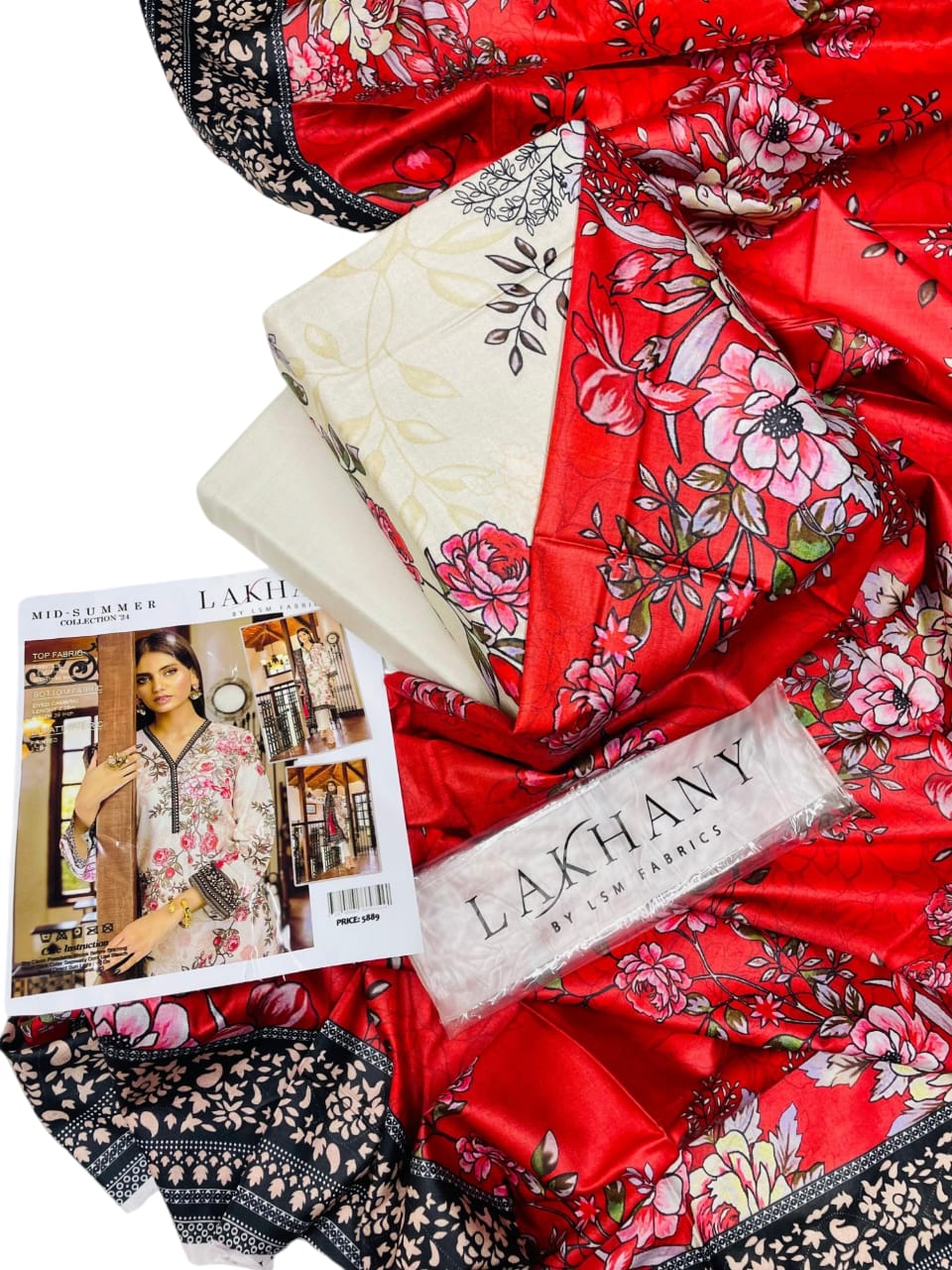 DIGITAL PRINTED PREMIUM 3PC LAWN COLLECTION 2K25