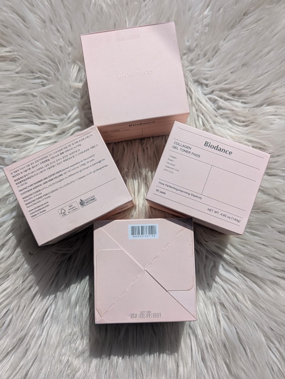 Biodance - Collagen Gel Toner Pad 60