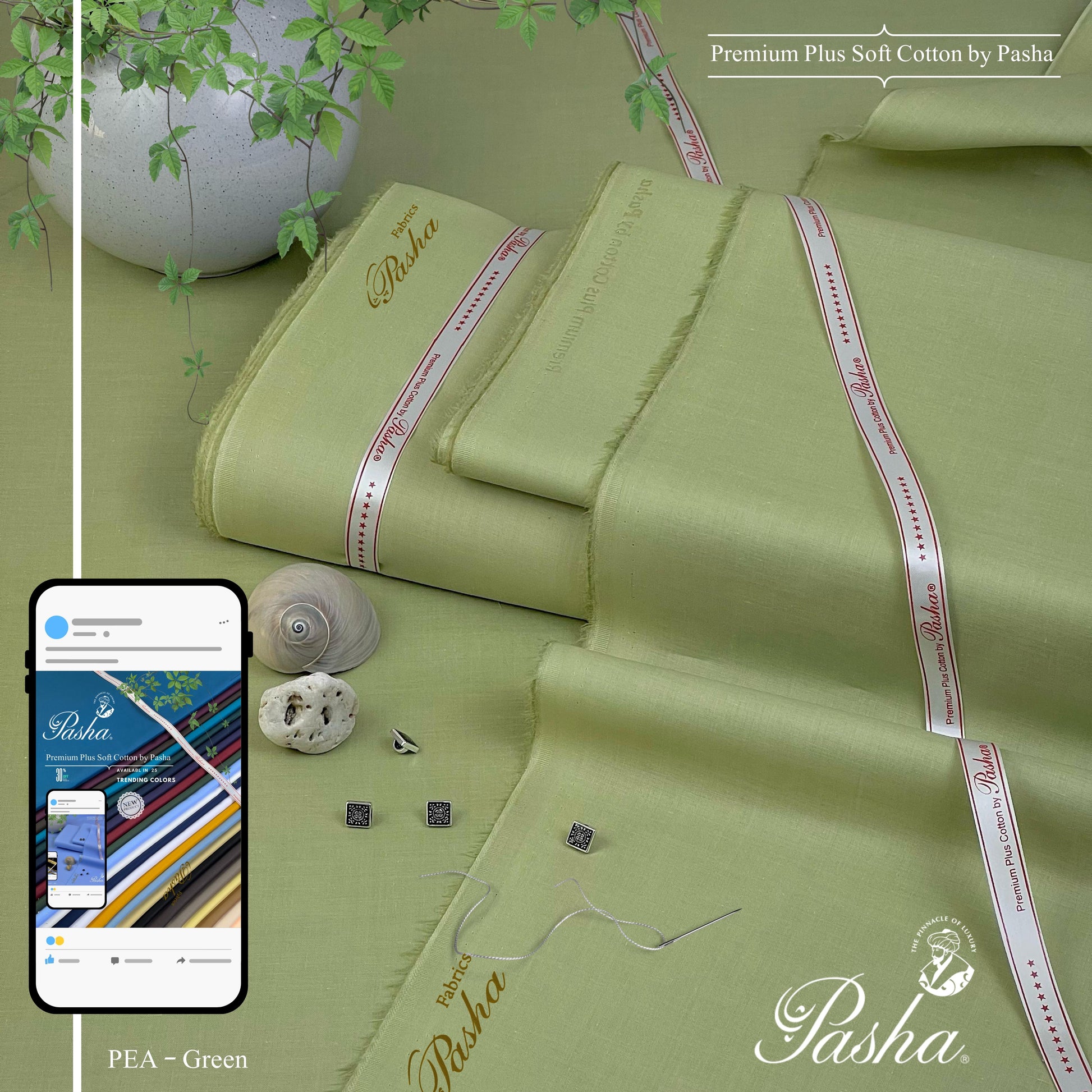 PASHA SOFT COTTON - PREMIUM PLUS