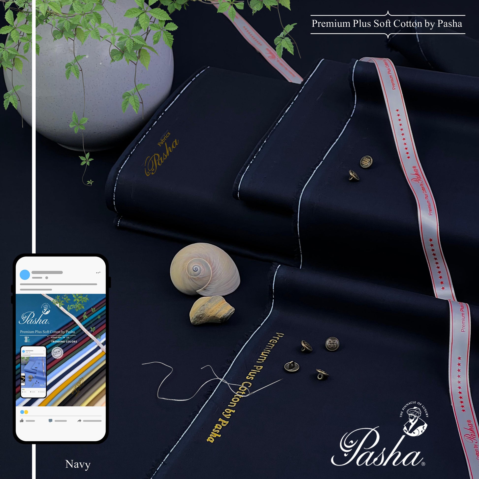 PASHA SOFT COTTON - PREMIUM PLUS