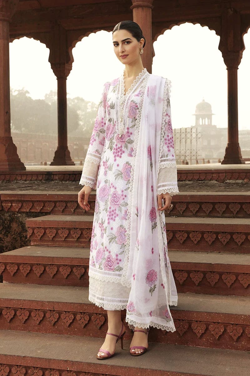 BAREEZE COTTON EMBROIDERED LUXURY UNSTICHED 3PC
